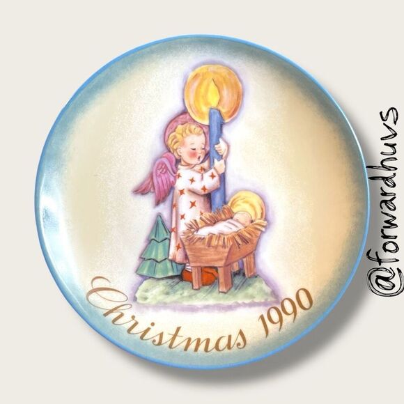 1990 Schmid “Angel’s Light” Christmas Plate – No Box - Picture 5 of 6